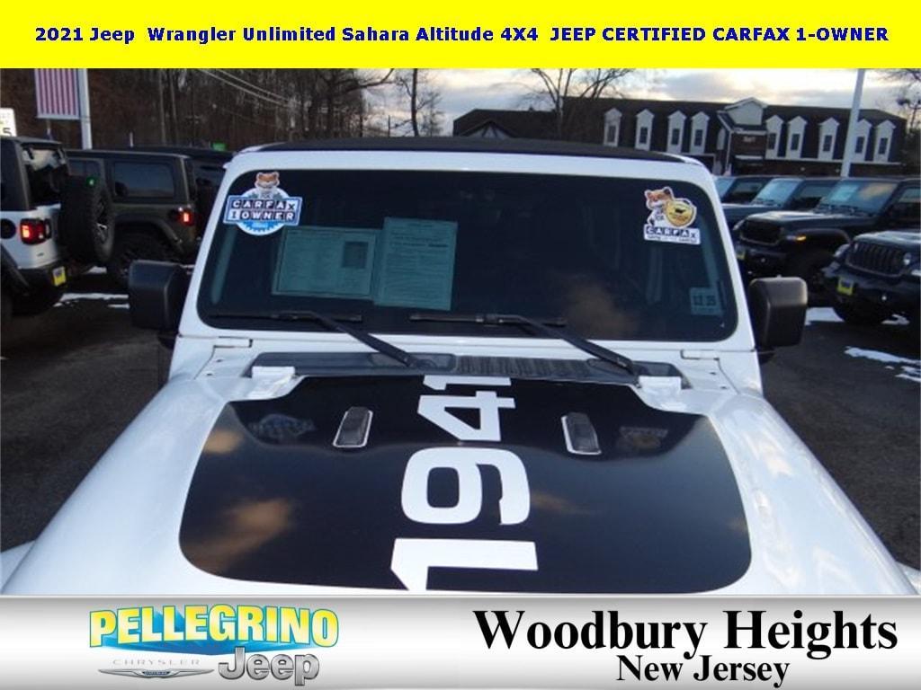 used 2021 Jeep Wrangler Unlimited car, priced at $35,988