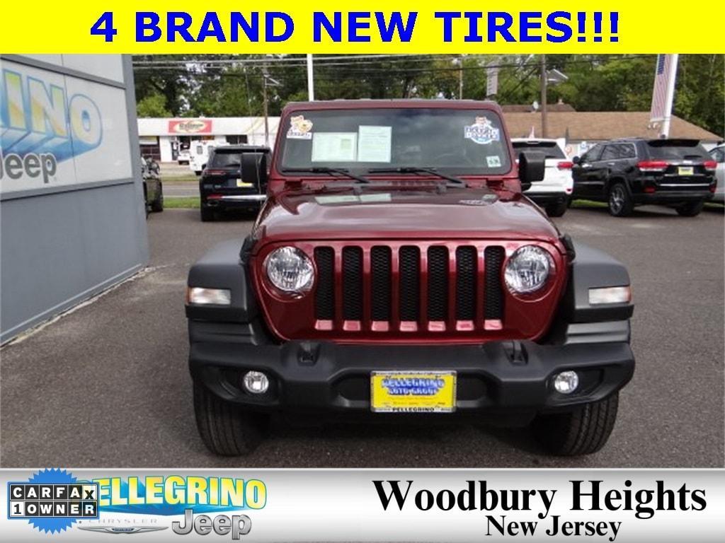 used 2021 Jeep Wrangler Unlimited car, priced at $32,888