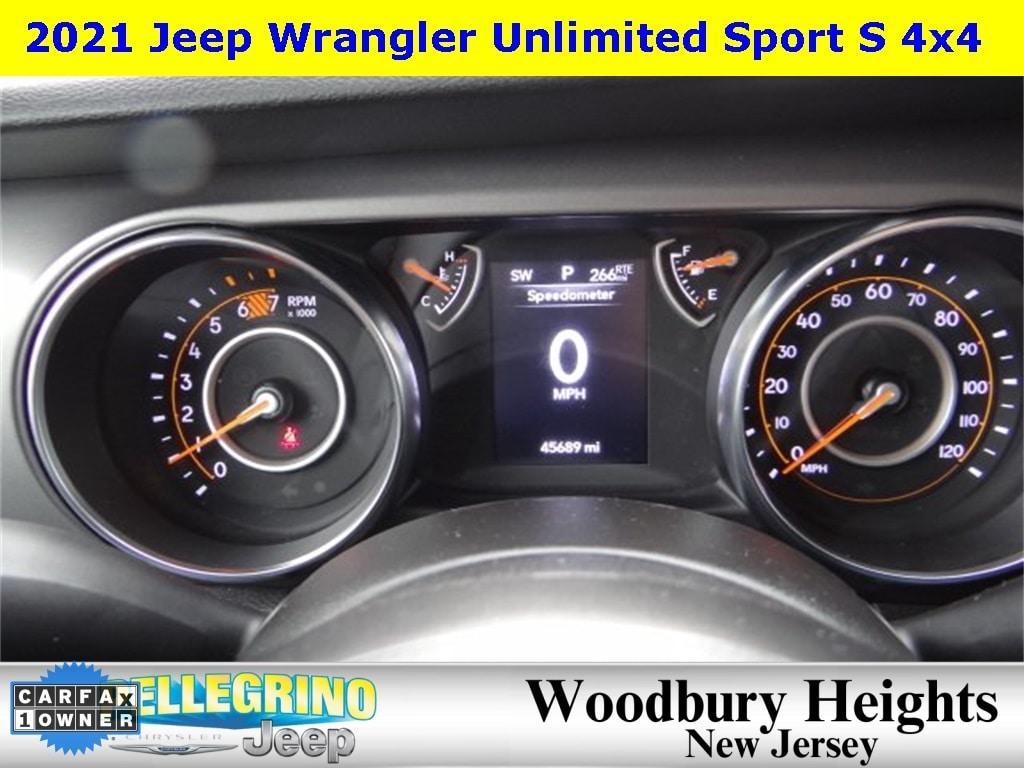 used 2021 Jeep Wrangler Unlimited car, priced at $31,888