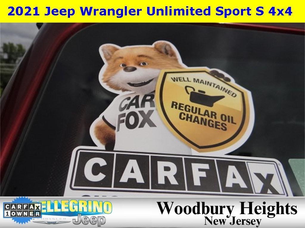 used 2021 Jeep Wrangler Unlimited car, priced at $31,888