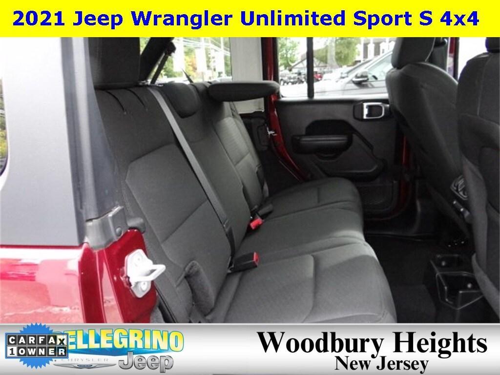 used 2021 Jeep Wrangler Unlimited car, priced at $32,888