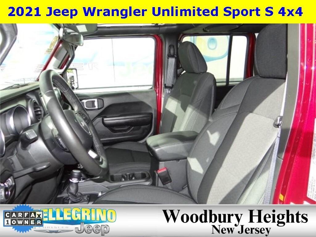 used 2021 Jeep Wrangler Unlimited car, priced at $31,888