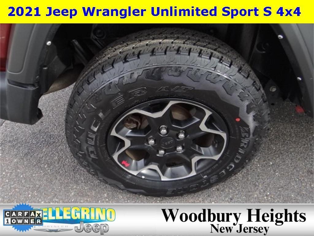 used 2021 Jeep Wrangler Unlimited car, priced at $32,888