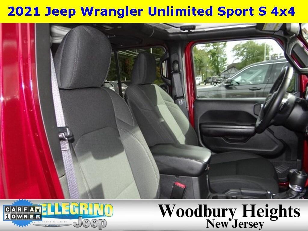 used 2021 Jeep Wrangler Unlimited car, priced at $32,888
