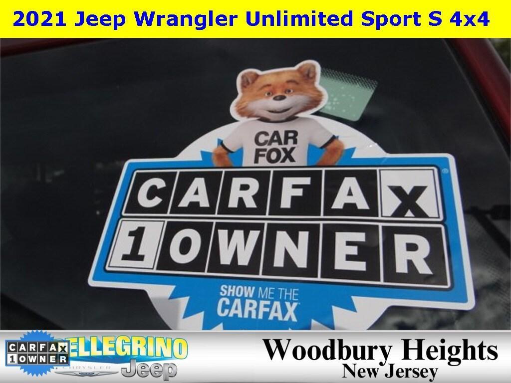 used 2021 Jeep Wrangler Unlimited car, priced at $32,888