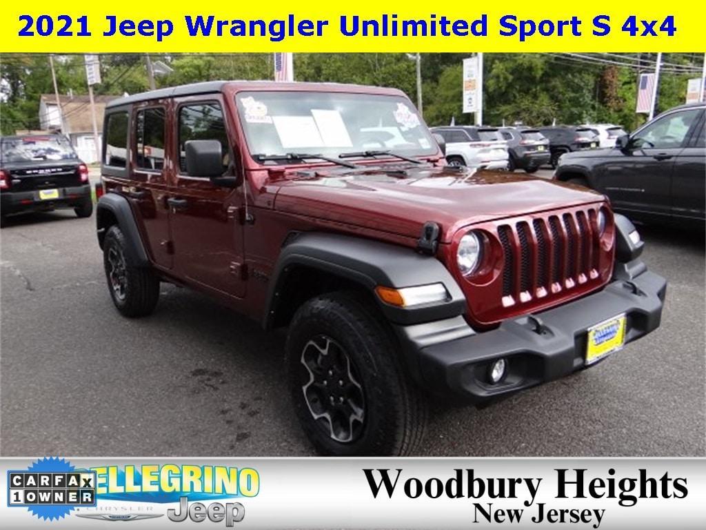 used 2021 Jeep Wrangler Unlimited car, priced at $32,888