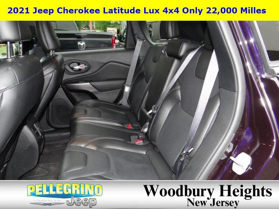 used 2021 Jeep Cherokee car, priced at $24,894