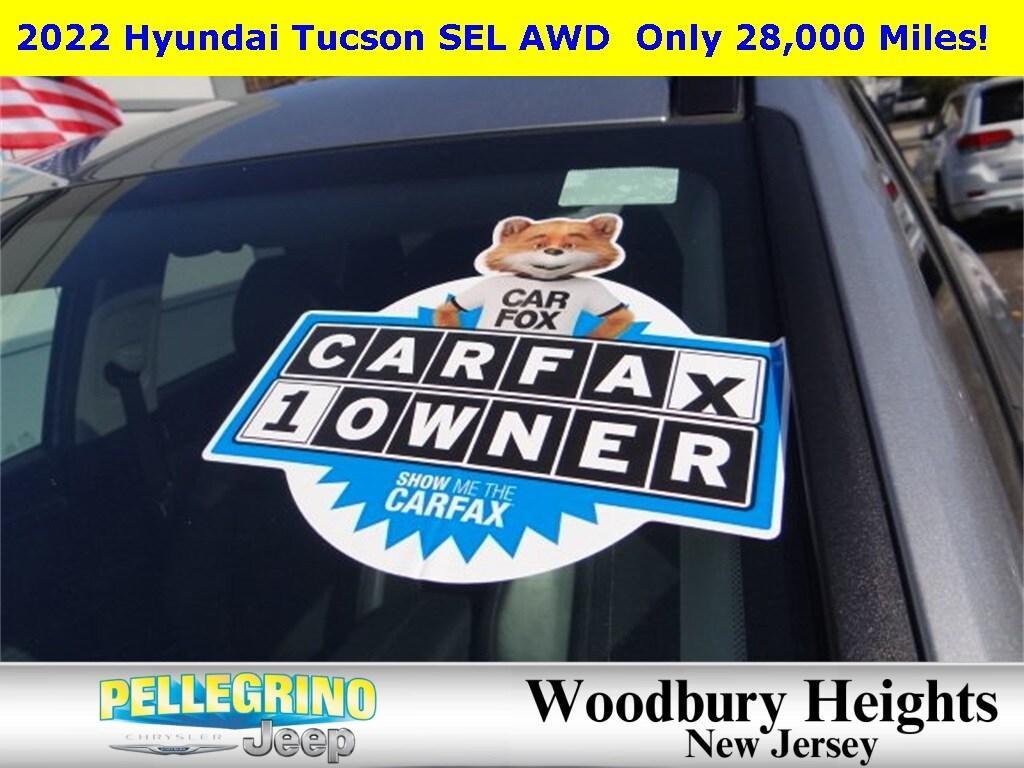 used 2022 Hyundai Tucson car, priced at $22,845