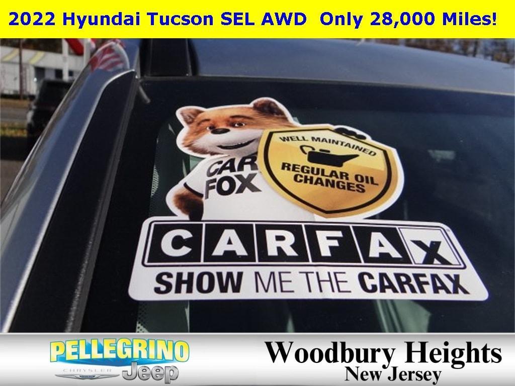 used 2022 Hyundai Tucson car, priced at $22,845