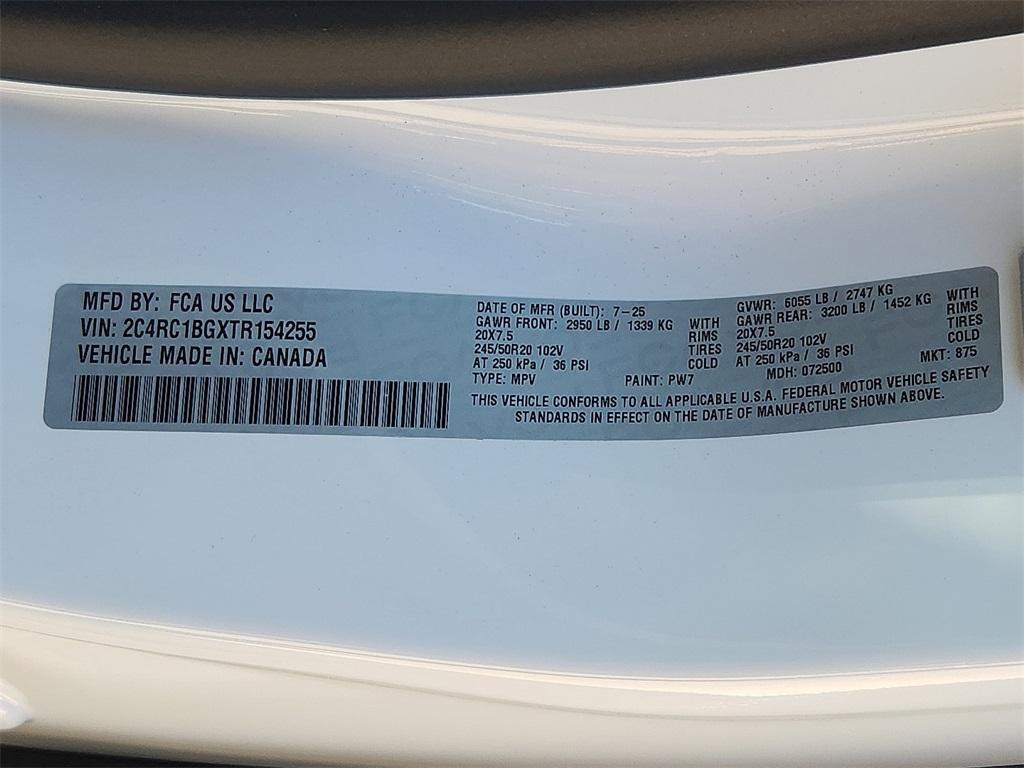 new 2026 Chrysler Pacifica car, priced at $48,505