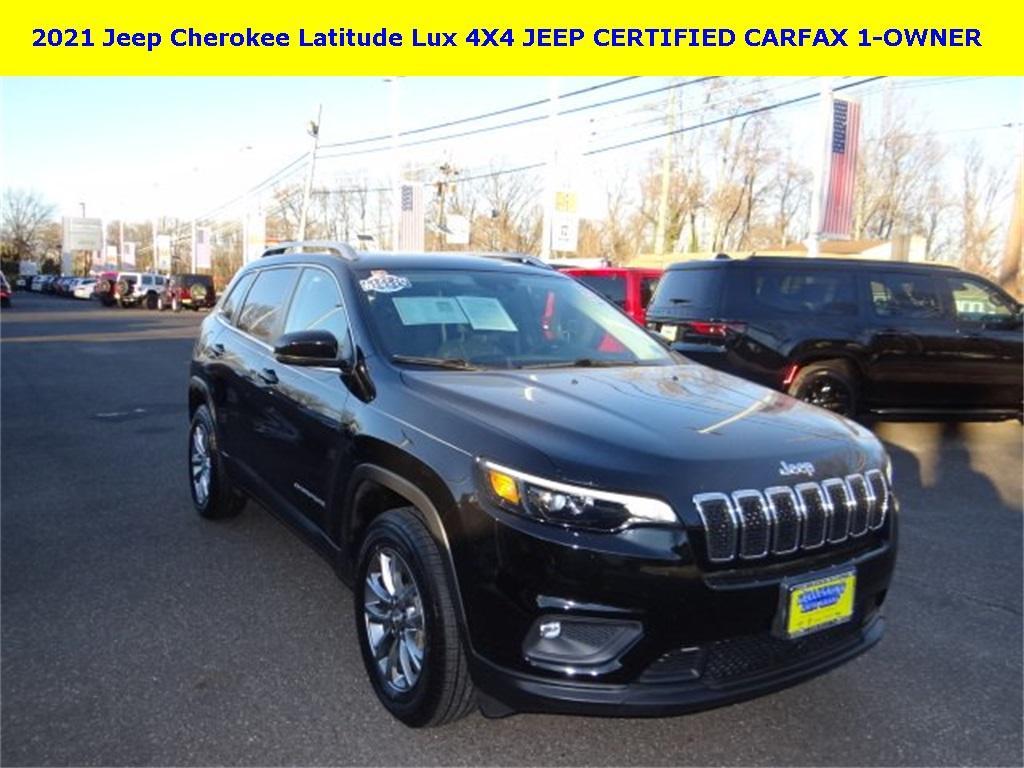 used 2021 Jeep Cherokee car, priced at $23,888