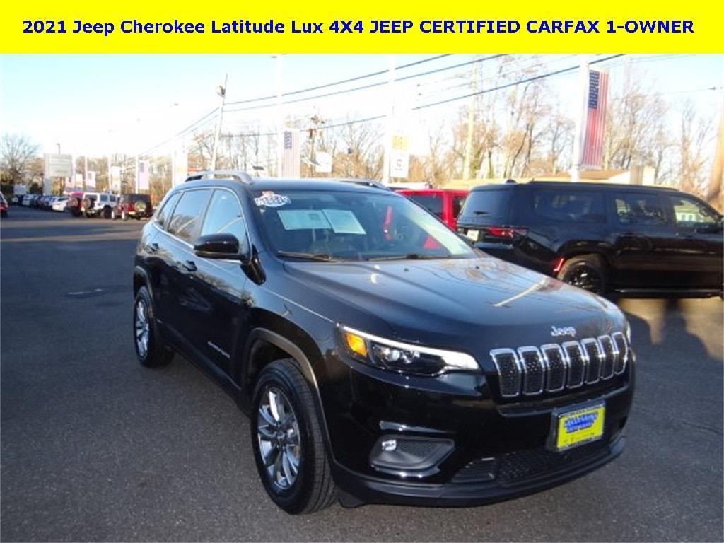 used 2021 Jeep Cherokee car, priced at $24,440