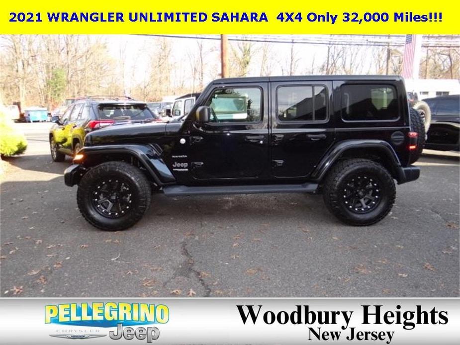 used 2021 Jeep Wrangler Unlimited car, priced at $38,997