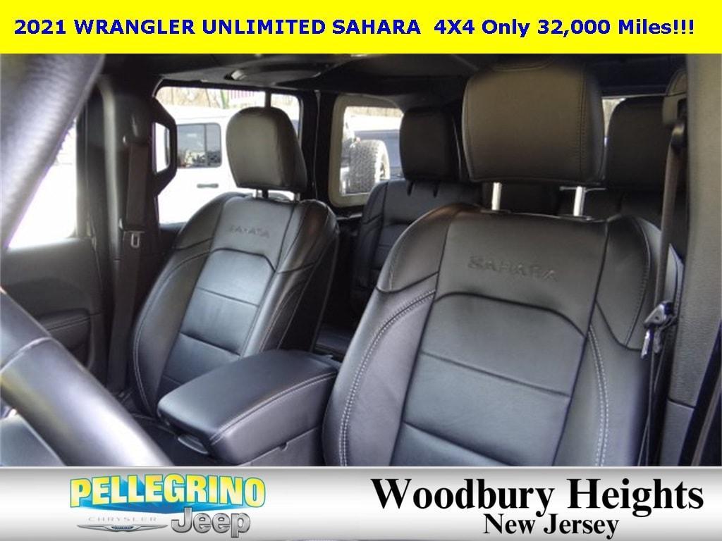 used 2021 Jeep Wrangler Unlimited car, priced at $35,988