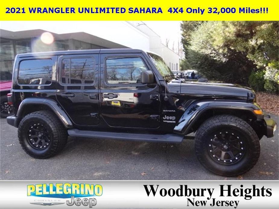 used 2021 Jeep Wrangler Unlimited car, priced at $38,997