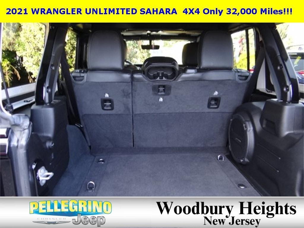 used 2021 Jeep Wrangler Unlimited car, priced at $35,988