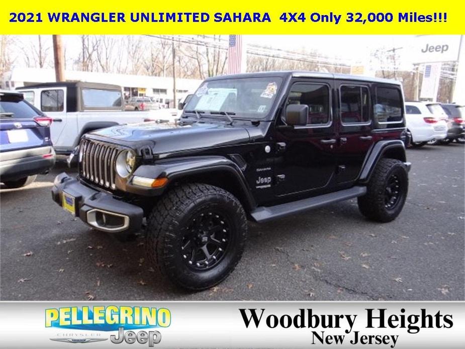 used 2021 Jeep Wrangler Unlimited car, priced at $38,997