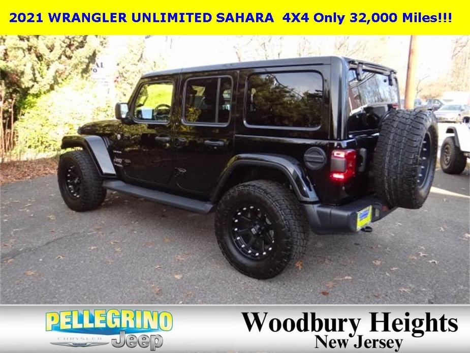 used 2021 Jeep Wrangler Unlimited car, priced at $38,997