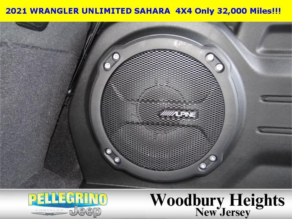 used 2021 Jeep Wrangler Unlimited car, priced at $35,988