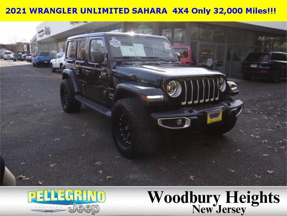 used 2021 Jeep Wrangler Unlimited car, priced at $39,887