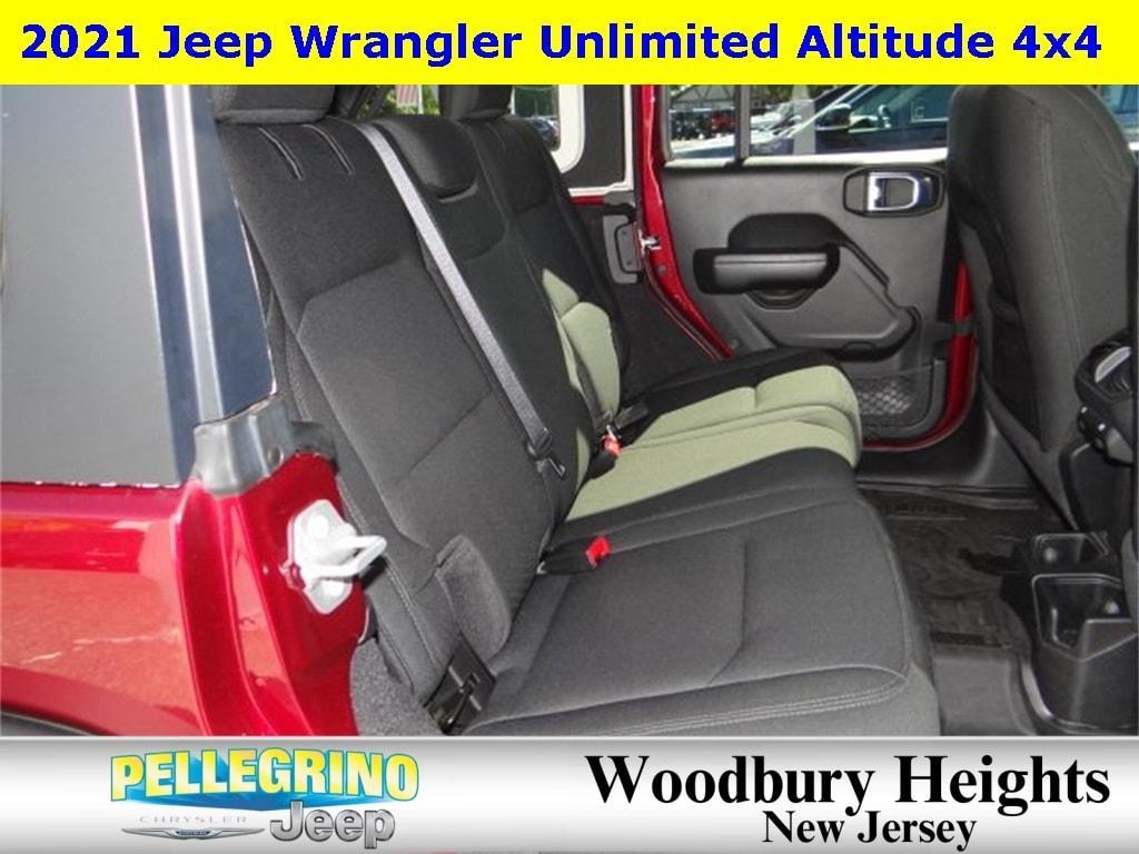 used 2021 Jeep Wrangler Unlimited car, priced at $33,555