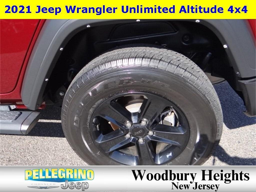 used 2021 Jeep Wrangler Unlimited car, priced at $33,555