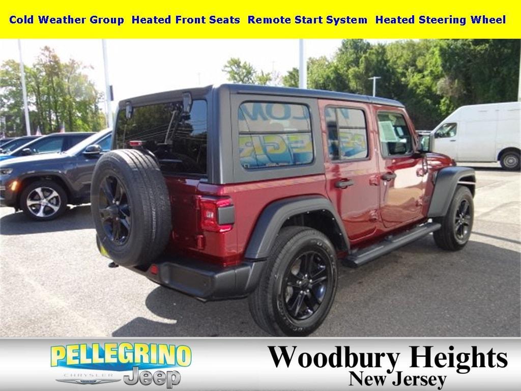 used 2021 Jeep Wrangler Unlimited car, priced at $33,555