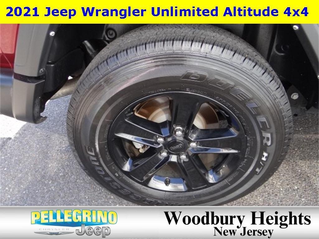 used 2021 Jeep Wrangler Unlimited car, priced at $33,555