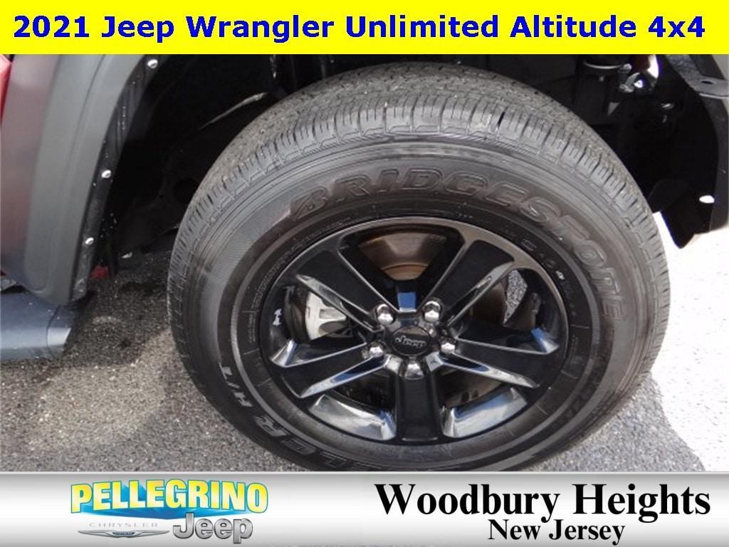 used 2021 Jeep Wrangler Unlimited car, priced at $33,555