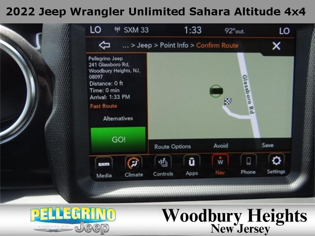 used 2022 Jeep Wrangler Unlimited car, priced at $35,888