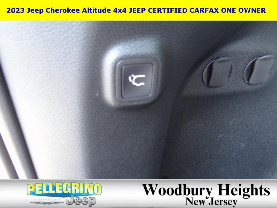 used 2023 Jeep Cherokee car, priced at $26,787