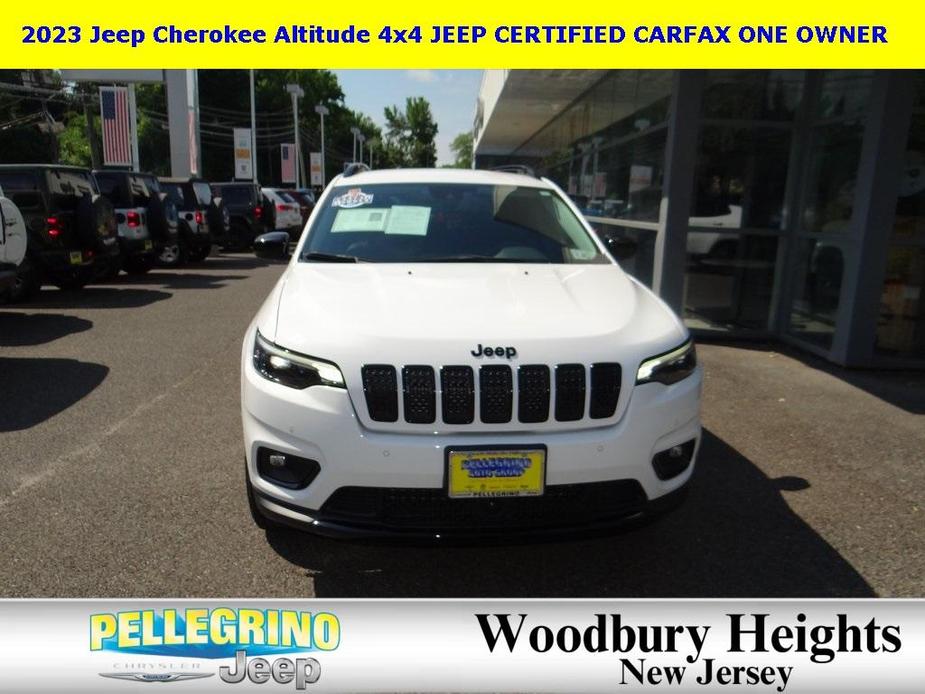 used 2023 Jeep Cherokee car, priced at $26,787