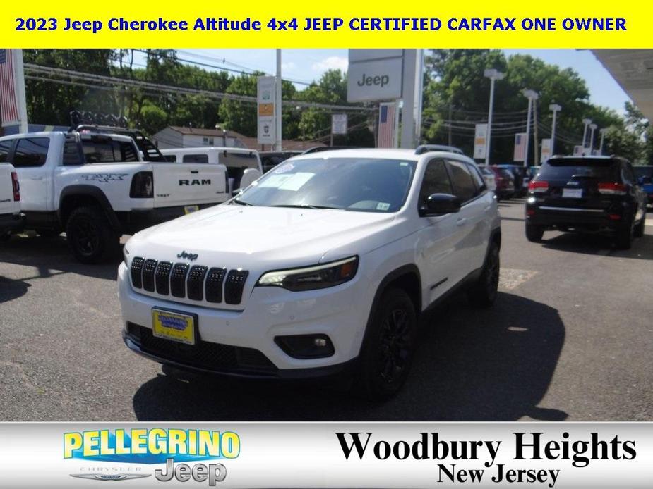 used 2023 Jeep Cherokee car, priced at $26,787