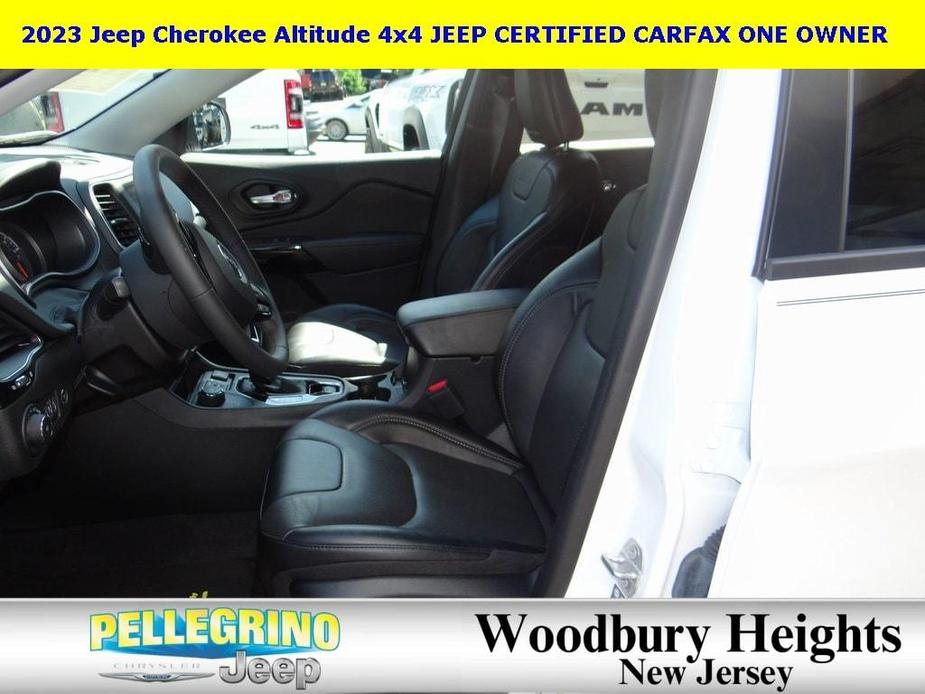 used 2023 Jeep Cherokee car, priced at $26,997