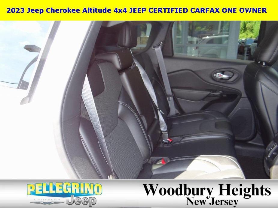 used 2023 Jeep Cherokee car, priced at $26,787