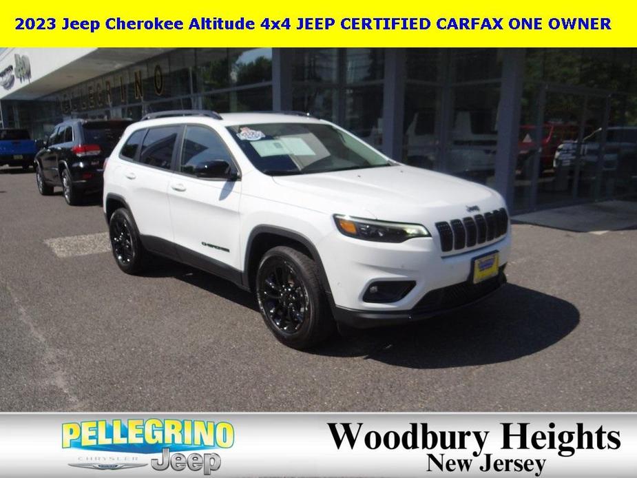 used 2023 Jeep Cherokee car, priced at $26,787