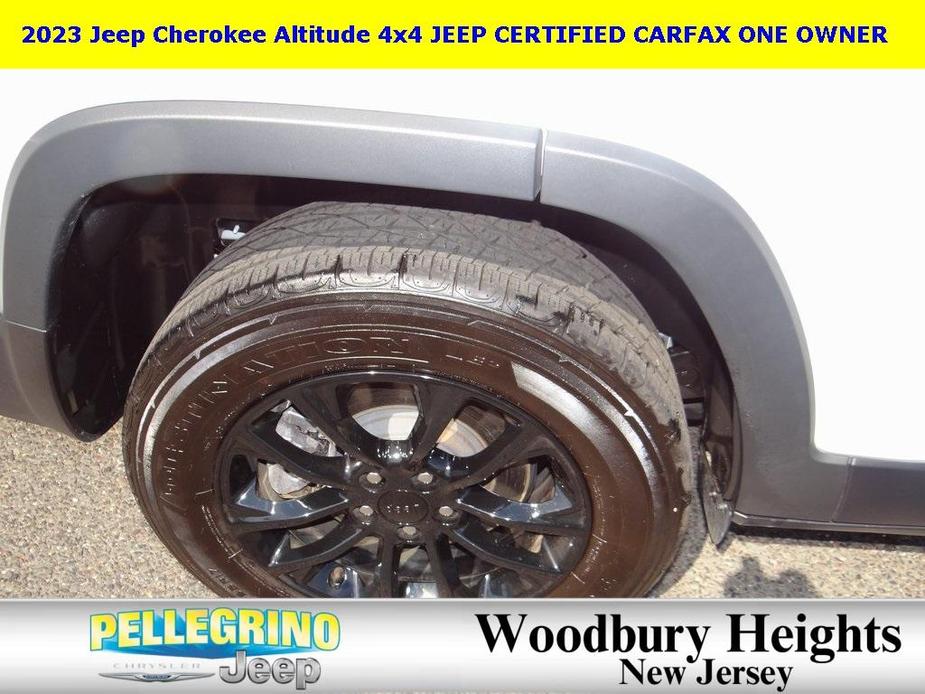 used 2023 Jeep Cherokee car, priced at $26,787