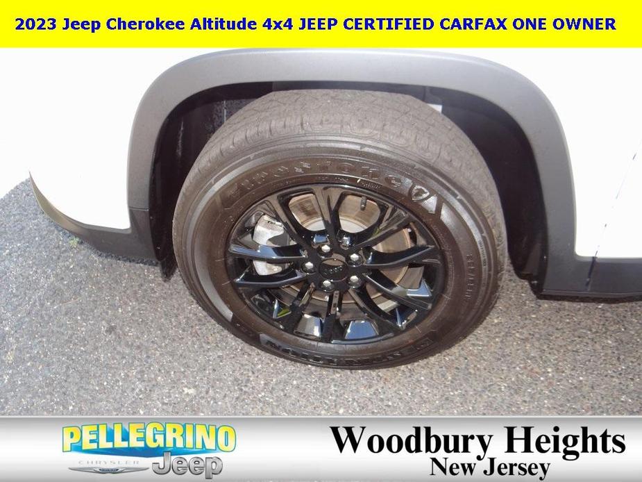 used 2023 Jeep Cherokee car, priced at $26,787