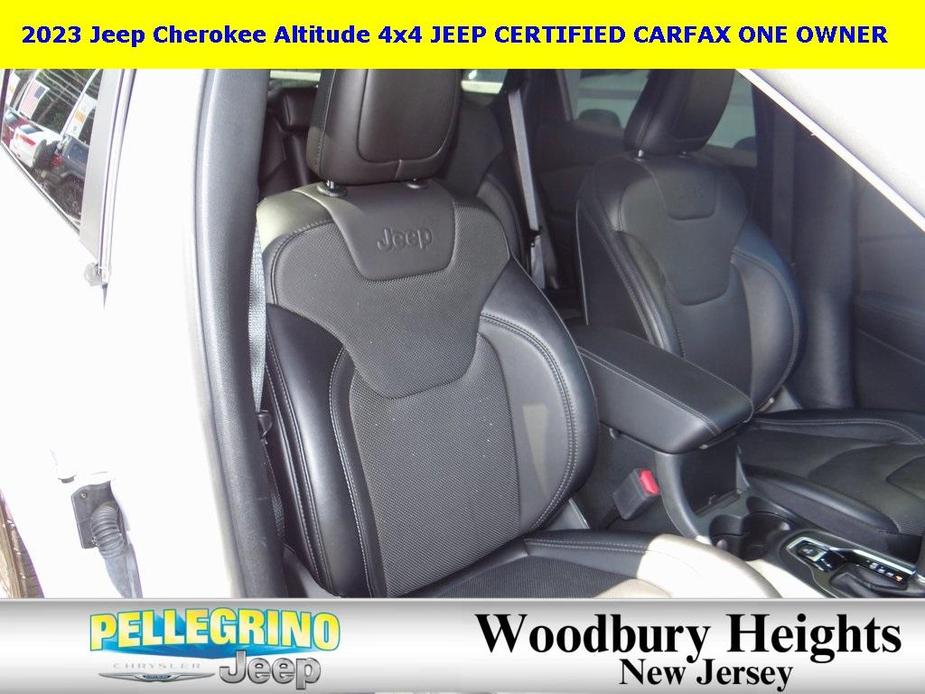 used 2023 Jeep Cherokee car, priced at $26,787