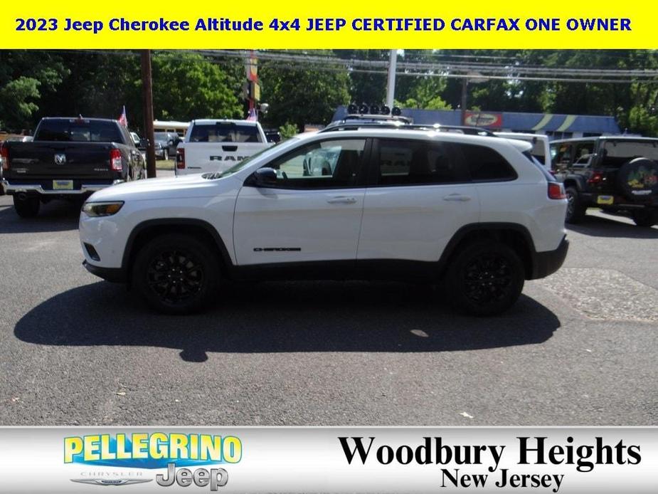 used 2023 Jeep Cherokee car, priced at $26,997