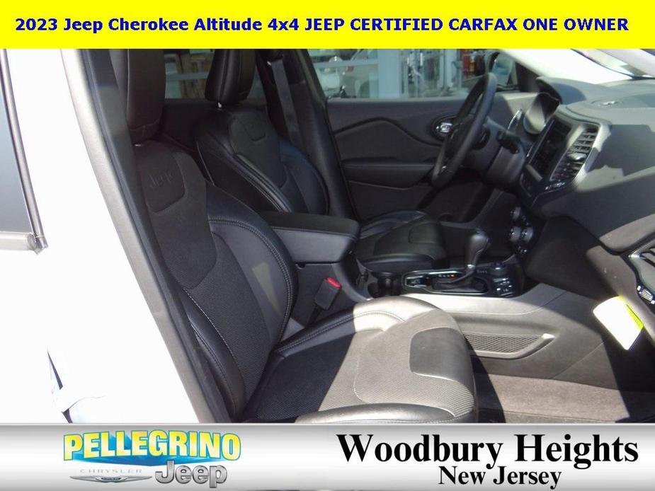 used 2023 Jeep Cherokee car, priced at $26,787