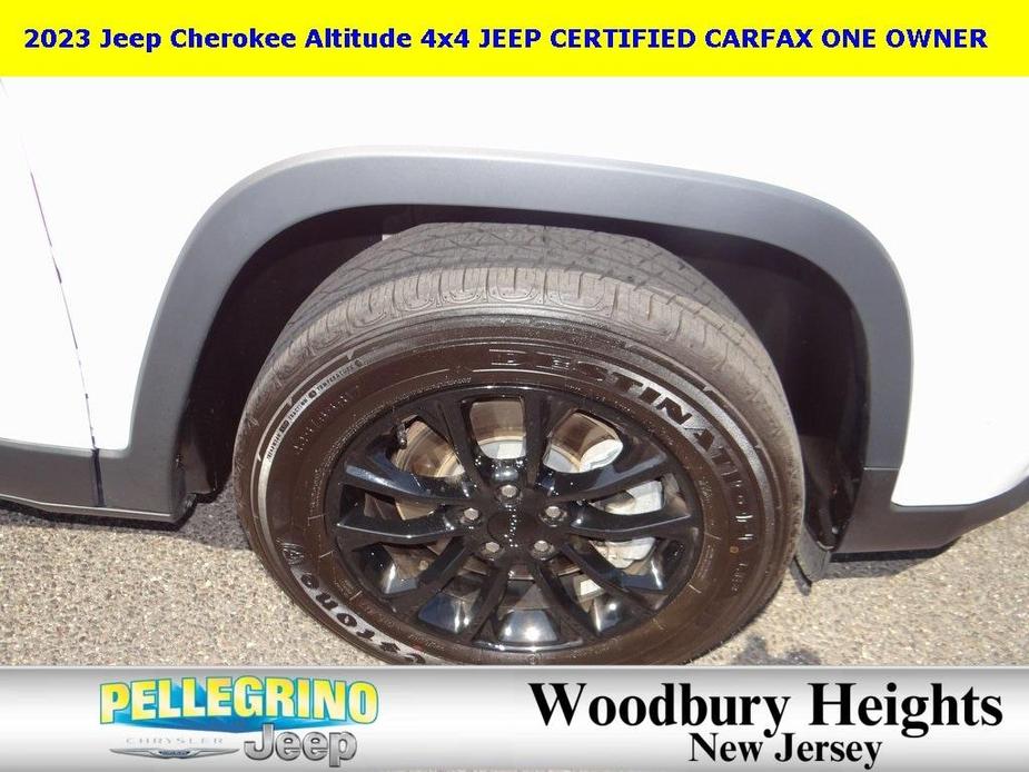 used 2023 Jeep Cherokee car, priced at $26,997