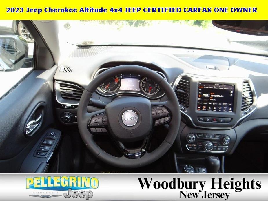 used 2023 Jeep Cherokee car, priced at $26,997