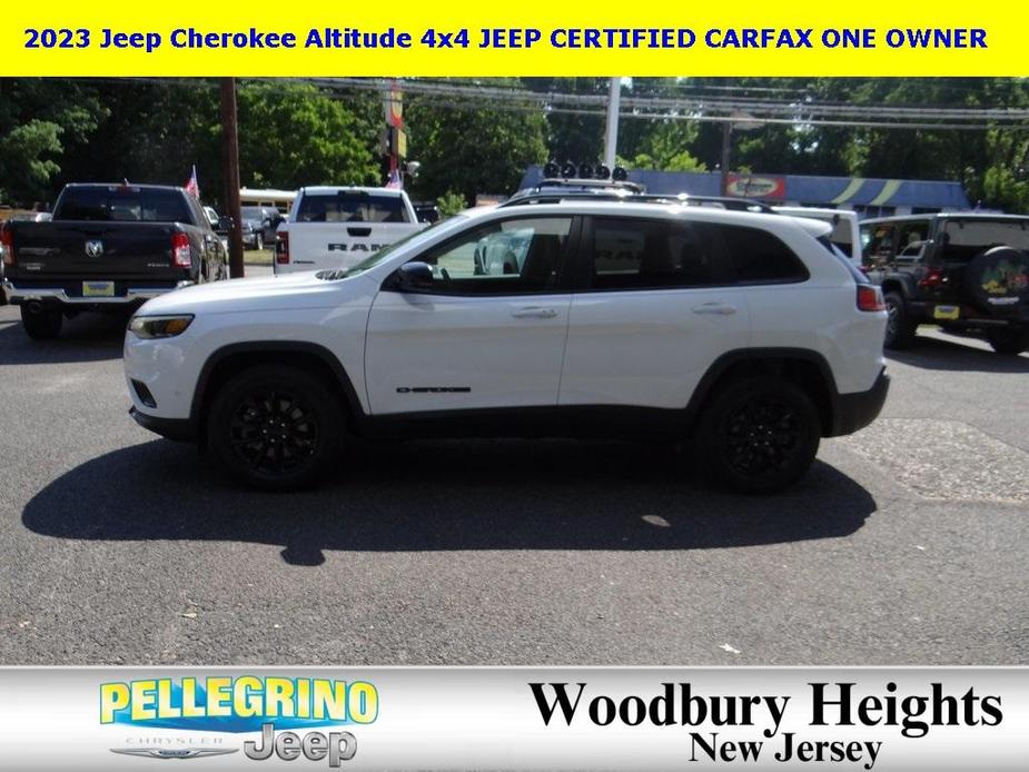 used 2023 Jeep Cherokee car, priced at $26,787