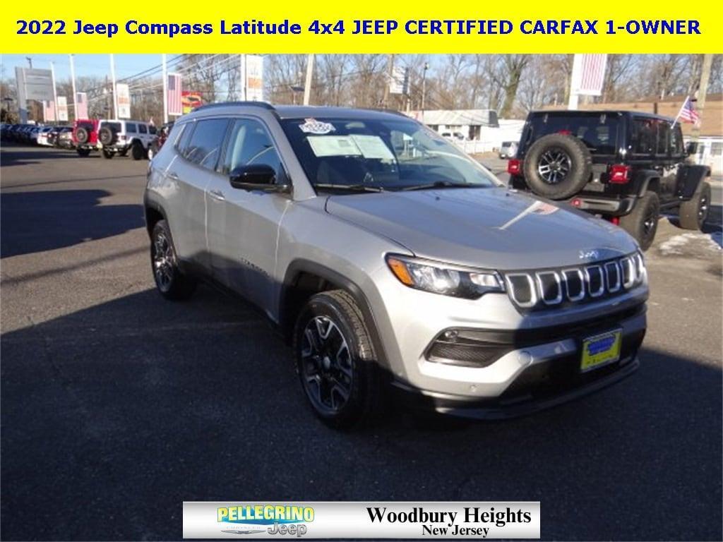 used 2022 Jeep Compass car, priced at $21,988