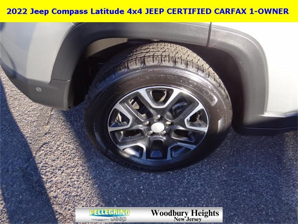 used 2022 Jeep Compass car, priced at $21,988