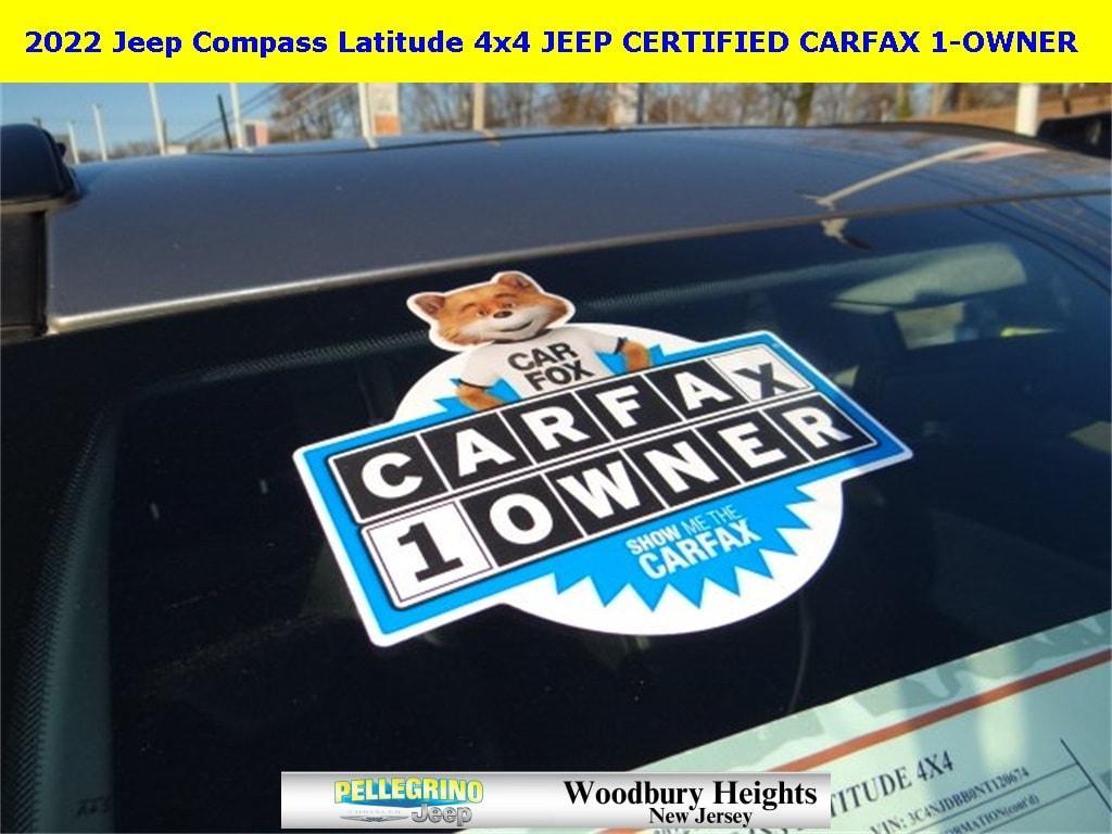 used 2022 Jeep Compass car, priced at $21,988