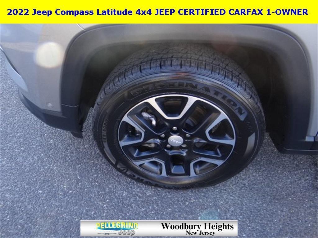 used 2022 Jeep Compass car, priced at $21,988