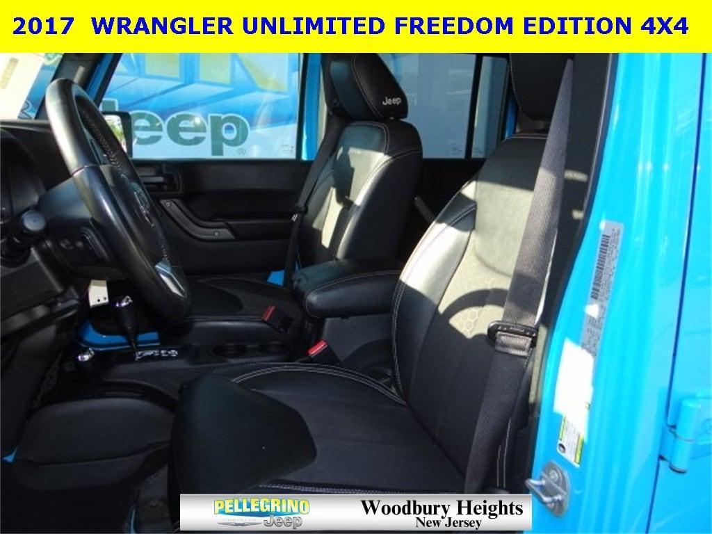 used 2017 Jeep Wrangler Unlimited car, priced at $20,949