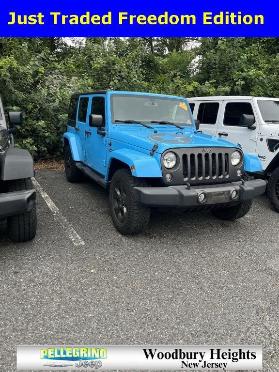 used 2017 Jeep Wrangler Unlimited car, priced at $19,990